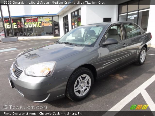 2006 Chevrolet Malibu LS Sedan in Medium Gray Metallic
