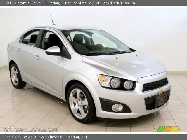 2012 Chevrolet Sonic LTZ Sedan in Silver Ice Metallic