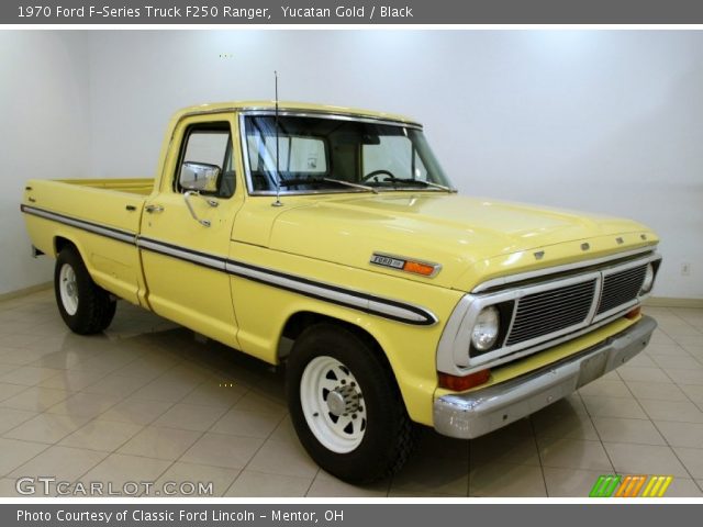 1970 Ford F-Series Truck F250 Ranger in Yucatan Gold