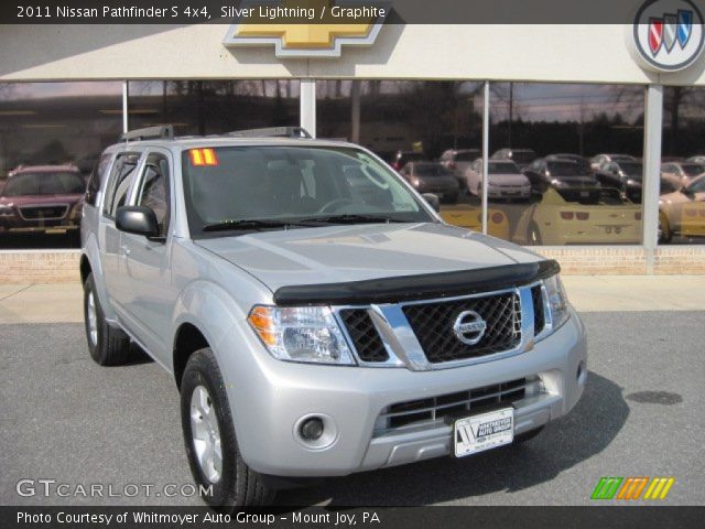2011 Nissan Pathfinder S 4x4 in Silver Lightning