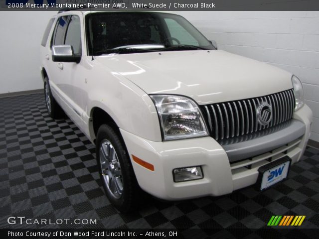 2008 Mercury Mountaineer Premier AWD in White Suede
