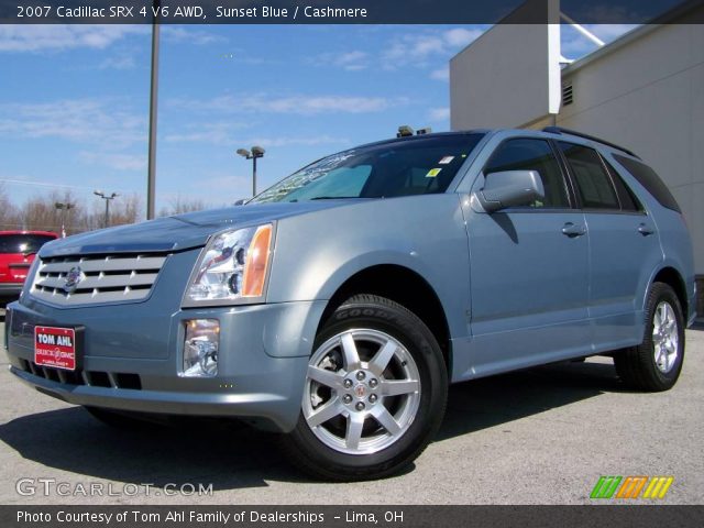 2007 Cadillac SRX 4 V6 AWD in Sunset Blue