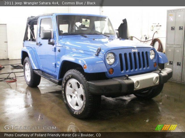 2011 Jeep Wrangler Sahara 4x4 in Cosmos Blue