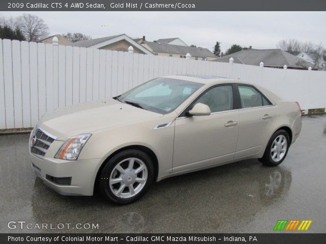 2009 Cadillac CTS 4 AWD Sedan in Gold Mist