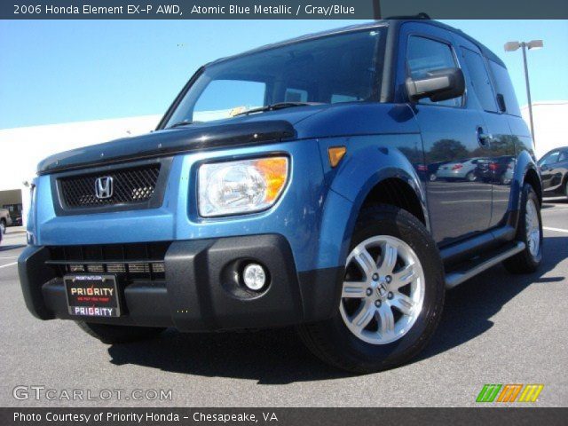 2006 Honda Element EX-P AWD in Atomic Blue Metallic