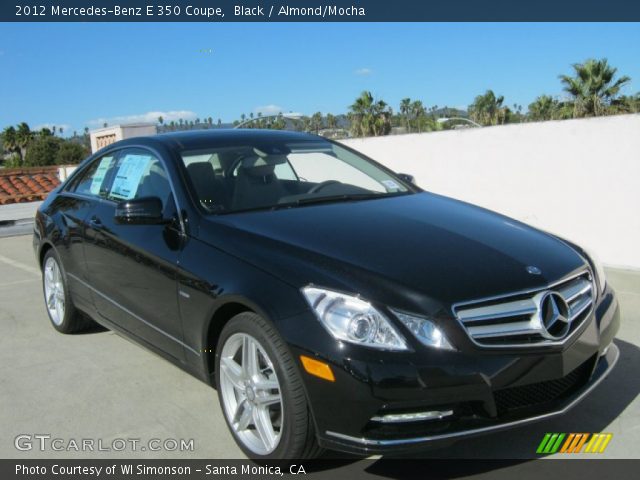 2012 Mercedes-Benz E 350 Coupe in Black