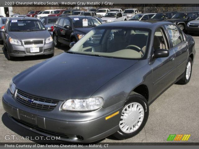 2003 Chevrolet Malibu Sedan in Medium Gray Metallic