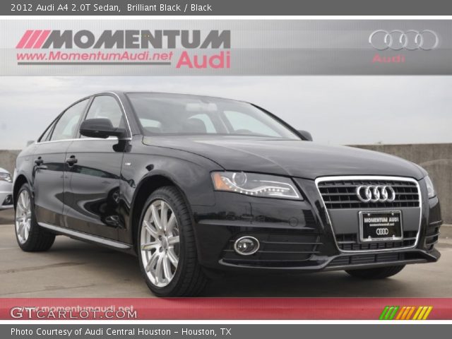 2012 Audi A4 2.0T Sedan in Brilliant Black
