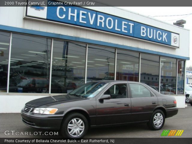 2000 Toyota Camry LE in Graphite Gray Pearl