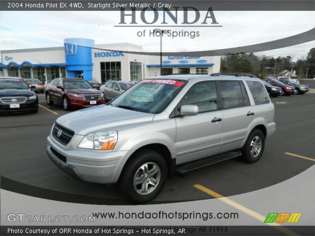 2004 Honda Pilot EX 4WD in Starlight Silver Metallic