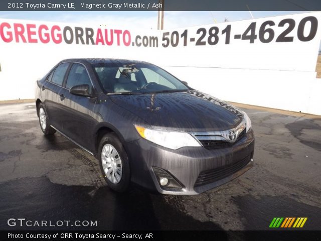 2012 Toyota Camry LE in Magnetic Gray Metallic