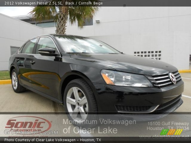 2012 Volkswagen Passat 2.5L SE in Black