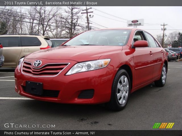 2011 Toyota Camry LE in Barcelona Red Metallic