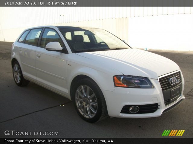 2010 Audi A3 2.0 TDI in Ibis White