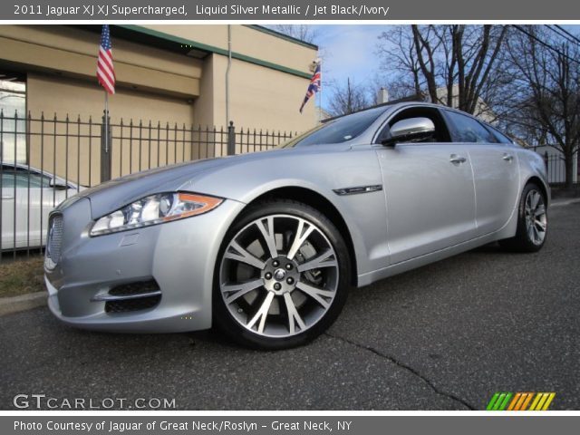 2011 Jaguar XJ XJ Supercharged in Liquid Silver Metallic