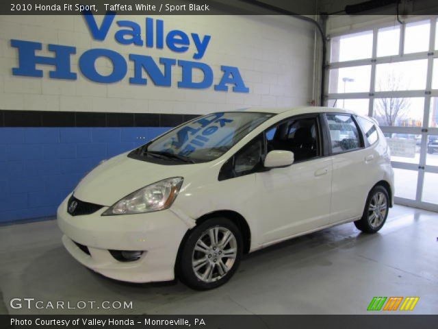 2010 Honda Fit Sport in Taffeta White