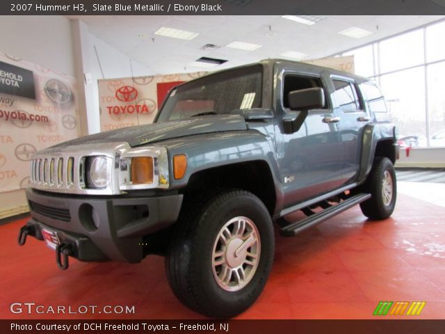 2007 Hummer H3  in Slate Blue Metallic