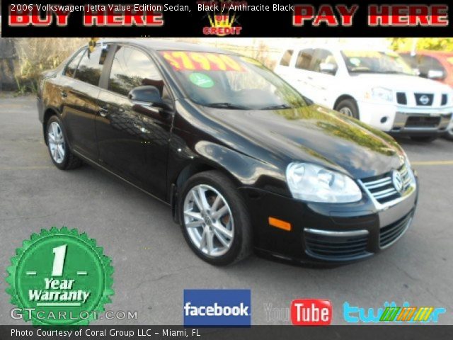 2006 Volkswagen Jetta Value Edition Sedan in Black