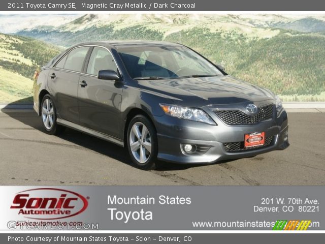 2011 Toyota Camry SE in Magnetic Gray Metallic