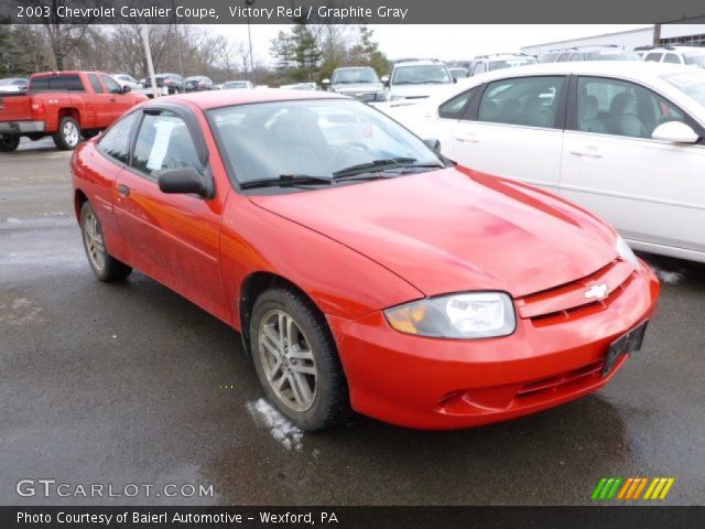 2003 Chevrolet Cavalier Coupe in Victory Red