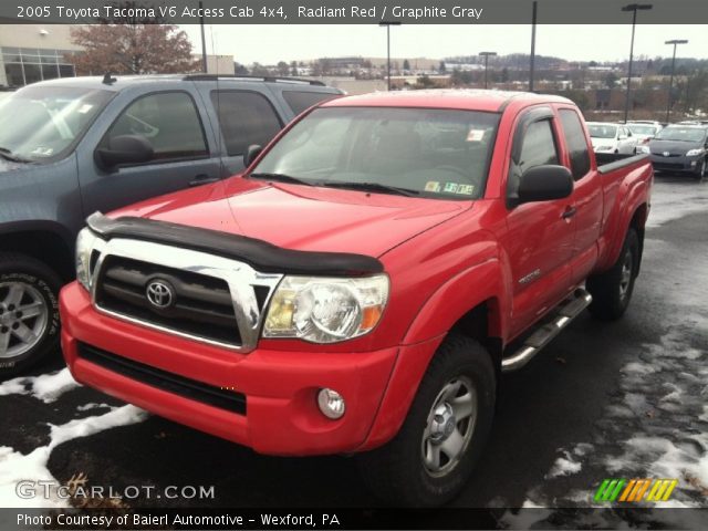 2005 Toyota Tacoma V6 Access Cab 4x4 in Radiant Red
