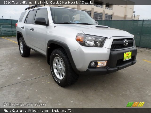 2010 Toyota 4Runner Trail 4x4 in Classic Silver Metallic