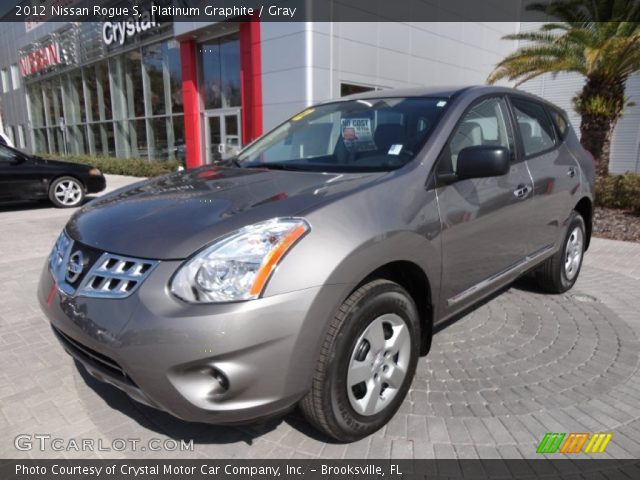 2012 Nissan Rogue S in Platinum Graphite