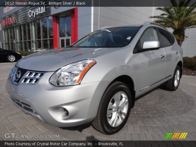 2012 Nissan Rogue SV in Brilliant Silver