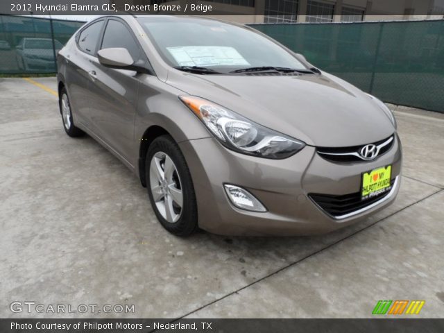 2012 Hyundai Elantra GLS in Desert Bronze