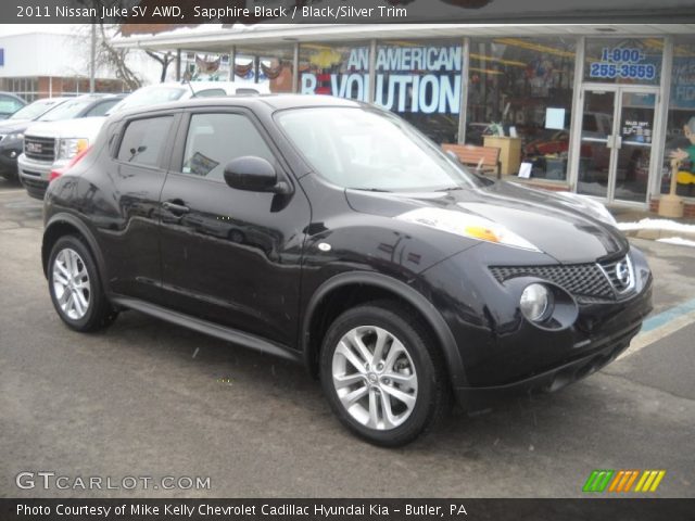 2011 Nissan Juke SV AWD in Sapphire Black