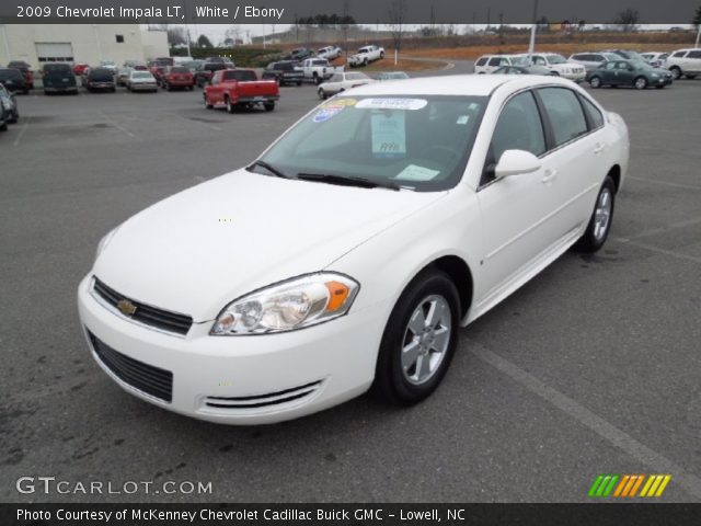 2009 Chevrolet Impala LT in White