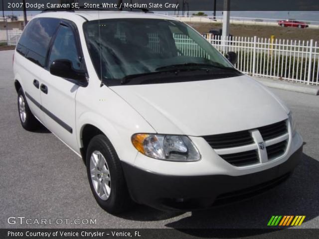 2007 Dodge Caravan SE in Stone White