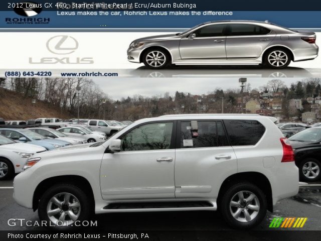 2012 Lexus GX 460 in Starfire White Pearl
