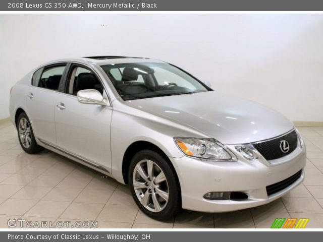2008 Lexus GS 350 AWD in Mercury Metallic