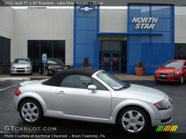 2002 Audi TT 1.8T Roadster in Lake Silver Metallic