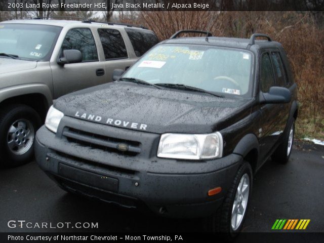 2003 Land Rover Freelander HSE in Java Black Metallic