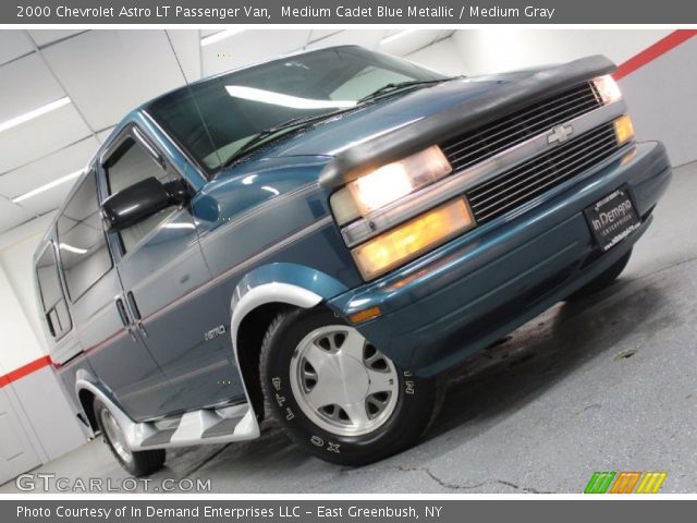 2000 Chevrolet Astro LT Passenger Van in Medium Cadet Blue Metallic