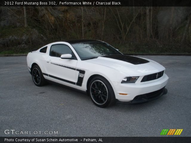 2012 Ford Mustang Boss 302 in Performance White