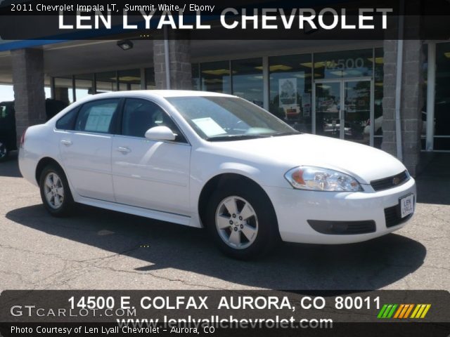 2011 Chevrolet Impala LT in Summit White