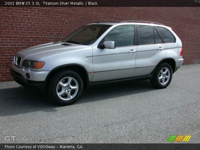 2002 BMW X5 3.0i in Titanium Silver Metallic