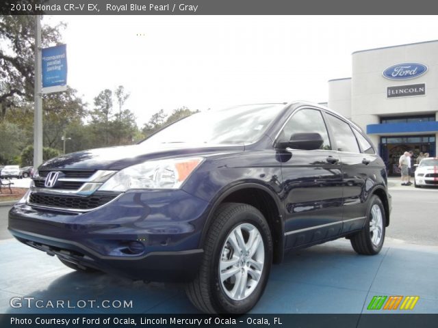 2010 Honda CR-V EX in Royal Blue Pearl