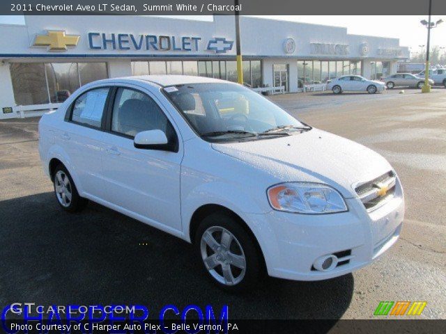 2011 Chevrolet Aveo LT Sedan in Summit White