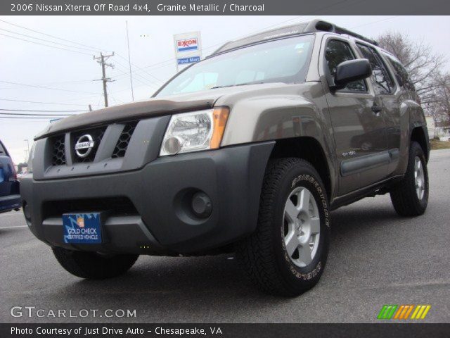 2006 Nissan Xterra Off Road 4x4 in Granite Metallic