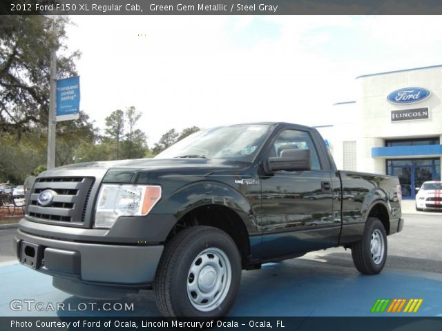 2012 Ford F150 XL Regular Cab in Green Gem Metallic