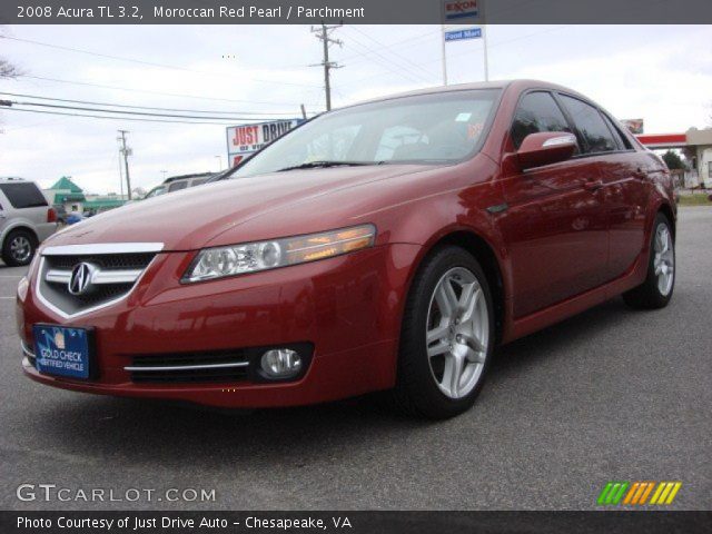2008 Acura TL 3.2 in Moroccan Red Pearl