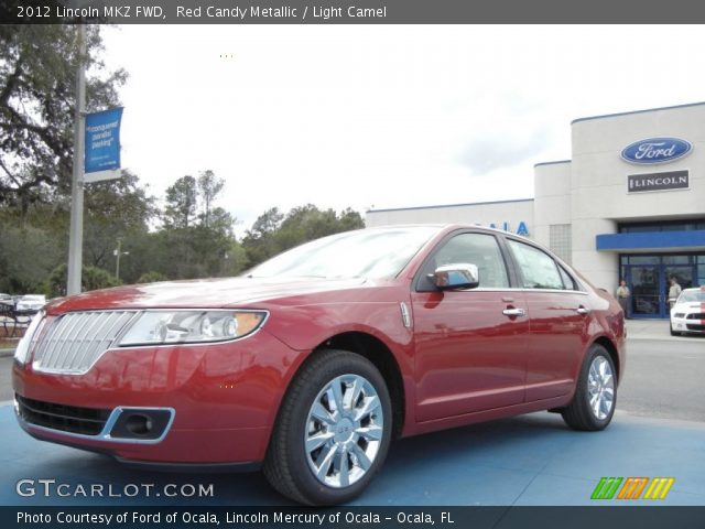 2012 Lincoln MKZ FWD in Red Candy Metallic