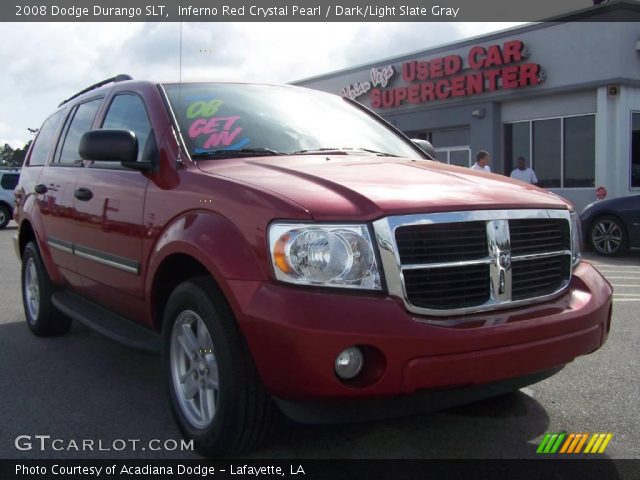 2008 Dodge Durango SLT in Inferno Red Crystal Pearl