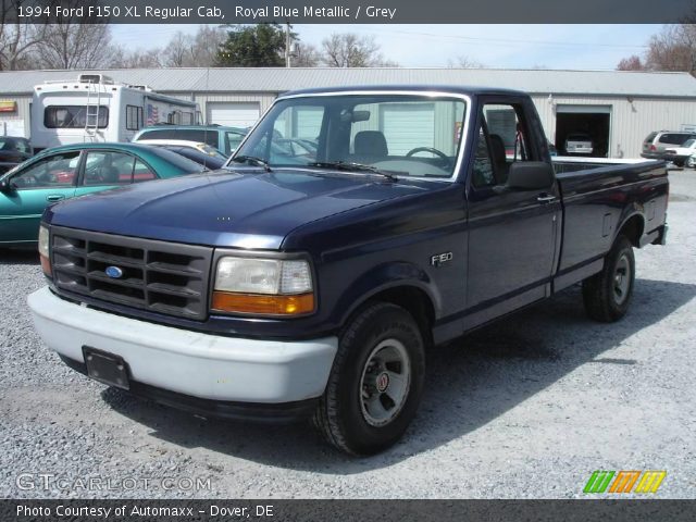 1994 Ford F150 XL Regular Cab in Royal Blue Metallic