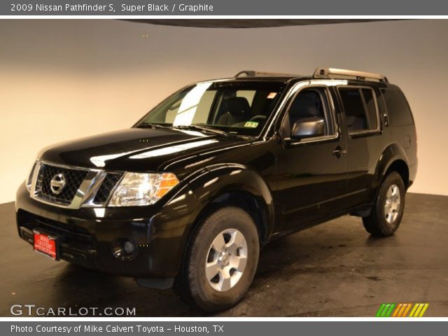 2009 Nissan Pathfinder S in Super Black