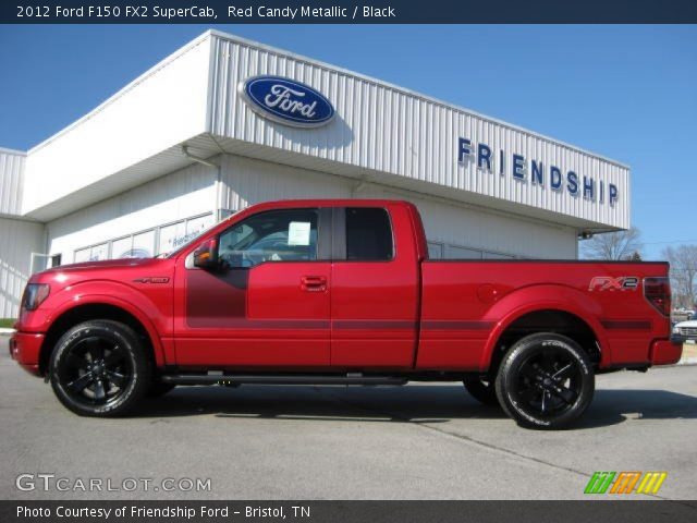 2012 Ford F150 FX2 SuperCab in Red Candy Metallic